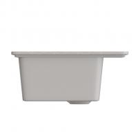 Мойка ML-GMS10 СТАНДАРТ прямоугольная, светло-серый (310), 460*505*190мм