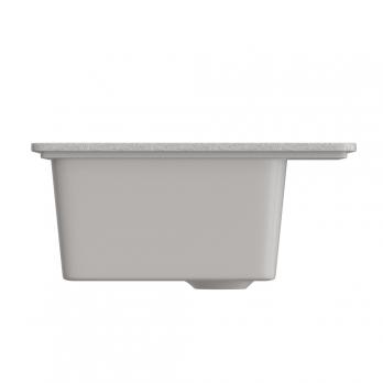 Мойка ML-GMS10 СТАНДАРТ прямоугольная, светло-серый (310), 460*505*190мм