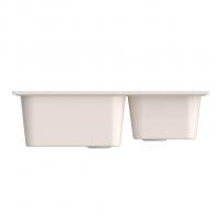 Мойка ML-GMS13 СТАНДАРТ двухчашевая, бежевый (328), 767*502*190мм