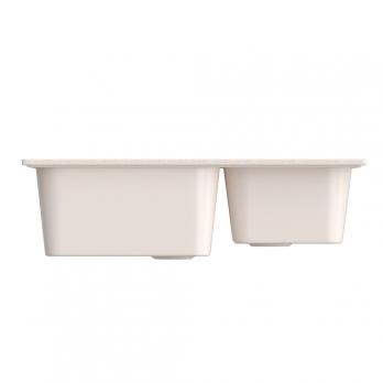 Мойка ML-GMS13 СТАНДАРТ двухчашевая, бежевый (328), 767*502*190мм