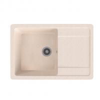 Мойка ML-GMS15 СТАНДАРТ с крылом, бежевый (328), 640*505*185мм