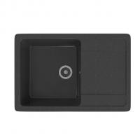 Мойка ML-GMS15 СТАНДАРТ с крылом, черный (308), 640*505*185мм
