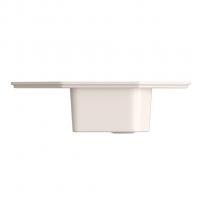 Мойка ML-GMS17 СТАНДАРТ угловая с крылом, бежевый (328), 780*485*190мм