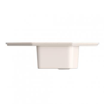 Мойка ML-GMS17 СТАНДАРТ угловая с крылом, бежевый (328), 780*485*190мм