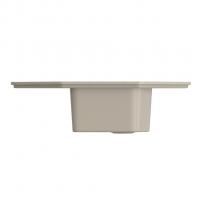 Мойка ML-GMS17 СТАНДАРТ угловая с крылом, песочный (302), 780*485*190мм