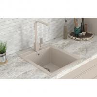 Мойка ML-GMS18 СТАНДАРТ прямоугольная, бежевый (328), 410*470*190мм