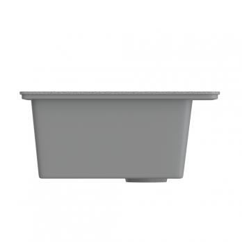 Мойка ML-GMS18 СТАНДАРТ прямоугольная, темно-серый (309), 410*470*190мм