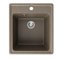 Мойка ML-GMS18 СТАНДАРТ прямоугольная, терракот (307), 410*470*190мм