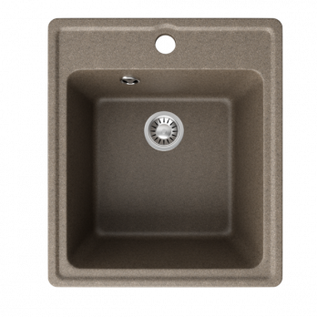 Мойка ML-GMS18 СТАНДАРТ прямоугольная, терракот (307), 410*470*190мм