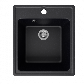 Мойка ML-GMS18 СТАНДАРТ прямоугольная, черный (308), 410*470*190мм