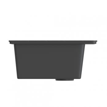 Мойка ML-GMS18 СТАНДАРТ прямоугольная, черный (308), 410*470*190мм