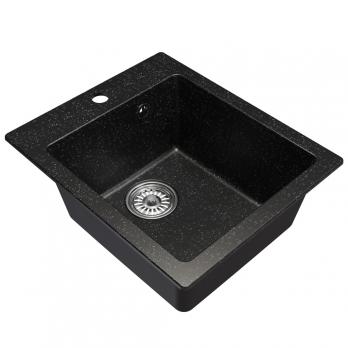 Мойка ML-GM14 КОМФОРТ черная (308), 420*500*190мм