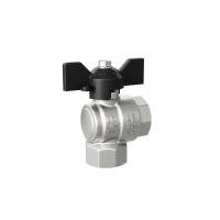 Кран угловой шаровой 1/2'' - 1/2'' вн/вн бабочка LD PRIDE