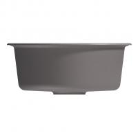 Мойкa ML-GM09 КОМФОРТ круглая, графит (342), 510 мм (глуб. чаши 190)