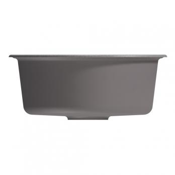 Мойкa ML-GM09 КОМФОРТ круглая, графит (342), 510 мм (глуб. чаши 190)