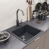 Мойка ML-GM28 КОМФОРТ антрацит (343), 450*500*190мм