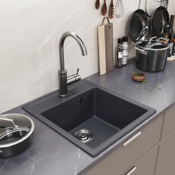 Мойка ML-GM28 КОМФОРТ антрацит (343), 450*500*190мм