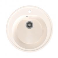 Мойкa ML-GMS02 СТАНДАРТ круглая, белый (331), 505мм (глуб. чаши 180)