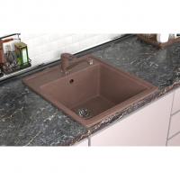 Мойка ML-GMS10 СТАНДАРТ прямоугольная, терракот (307), 460*505*190мм