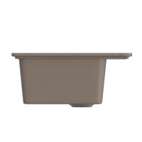 Мойка ML-GMS10 СТАНДАРТ прямоугольная, терракот (307), 460*505*190мм