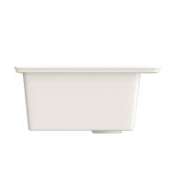 Мойка ML-GMS18 СТАНДАРТ прямоугольная, белый (331), 410*470*190мм