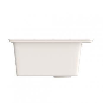 Мойка ML-GMS18 СТАНДАРТ прямоугольная, белый (331), 410*470*190мм