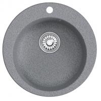 Мойкa ML-GM13 КОМФОРТ круглая, темно-серая (309), 495мм (глуб. чаши 200)