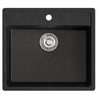 Мойка ML-GM15 КОМФОРТ черная (308), 560*500*180мм