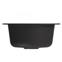 Мойкa ML-GM13 КОМФОРТ круглая, черная (308), 495мм (глуб. чаши 200)