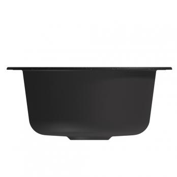 Мойкa ML-GM13 КОМФОРТ круглая, черная (308), 495мм (глуб. чаши 200)