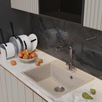 Мойка ML-GM15 КОМФОРТ бежевая (328), 560*500*180мм