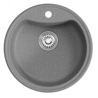 Мойкa ML-GM09 КОМФОРТ круглая, темно-серая (309), 510 мм (глуб. чаши 190)