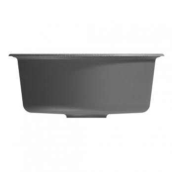 Мойкa ML-GM09 КОМФОРТ круглая, темно-серая (309), 510 мм (глуб. чаши 190)