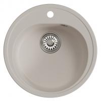 Мойкa ML-GM11 КОМФОРТ круглая, белый (331), 500мм (глуб. чаши 180)