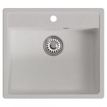 Мойка ML-GM15 КОМФОРТ ультра-белая  (341), 560*500*180мм