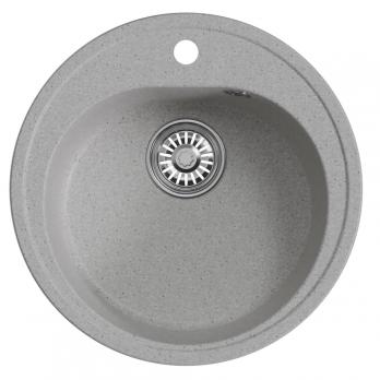 Мойкa ML-GM11 КОМФОРТ круглая, серая (310), 500мм (глуб. чаши 180)