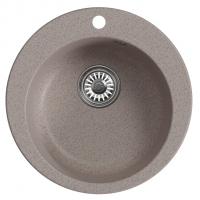 Мойкa ML-GM13 КОМФОРТ круглая, песочная (302), 495мм (глуб. чаши 200)