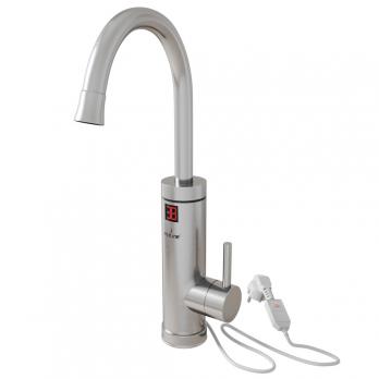 Проточный водонагреватель WH-005 нерж корпус  (3,3 кВт, УЗО, кухня) MIXLINE