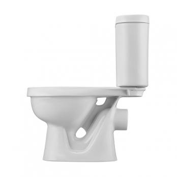 Унитаз-компакт "Каспер" детский  1РА РР (гор.вып, нижн.подв, 1-кн. арм Уклад, полип. сид.) (Santek)