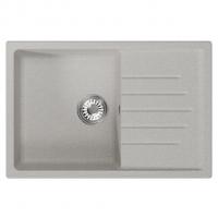 Мойка ML-GM19 КОМФОРТ с крылом, серая (310), 750*500*200мм