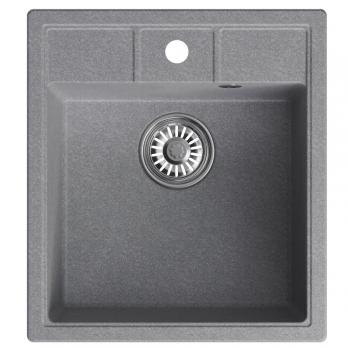Мойка ML-GM28 КОМФОРТ графит (342), 450*500*190мм