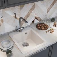 Мойка ML-GM14 КОМФОРТ белая (331), 420*500*190мм