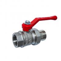 Кран шаровой со сгоном 1'' рукоятка 11б27п1 Стандарт 222 ГАЛЛОП никель PN40