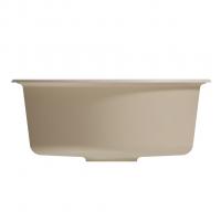 Мойкa ML-GM09 КОМФОРТ круглая, бежевая (328), 510 мм (глуб. чаши 190)