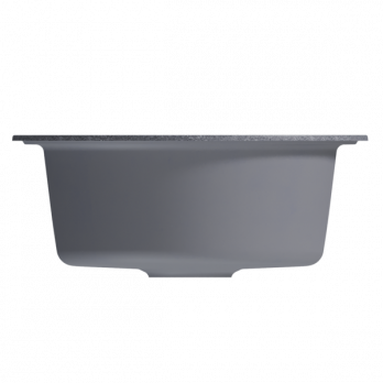 Мойкa ML-GM11 КОМФОРТ круглая, графит (342), 500мм (глуб. чаши 180)