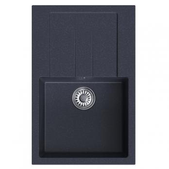 Мойка ML-GM31 КОМФОРТ с крылом, антрацит (343), 770*500*190мм