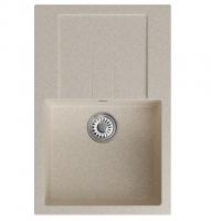 Мойка ML-GM31 КОМФОРТ с крылом, бежевая (328), 770*500*190мм