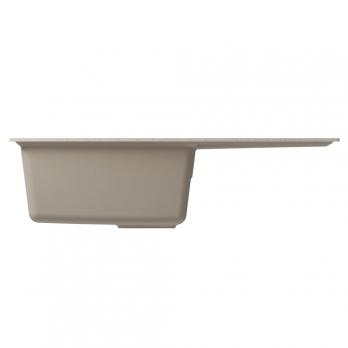 Мойка ML-GM31 КОМФОРТ с крылом, бежевая (328), 770*500*190мм