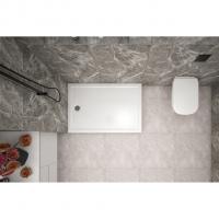 Поддон прямоугольный  1,2*0,8*0,02 "Universal PRO N"акрил d 90 (каркас+экран) выс.13 см