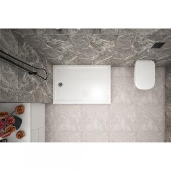 Поддон прямоугольный  1,2*0,8*0,02 "Universal PRO N"акрил d 90 (каркас+экран) выс.13 см